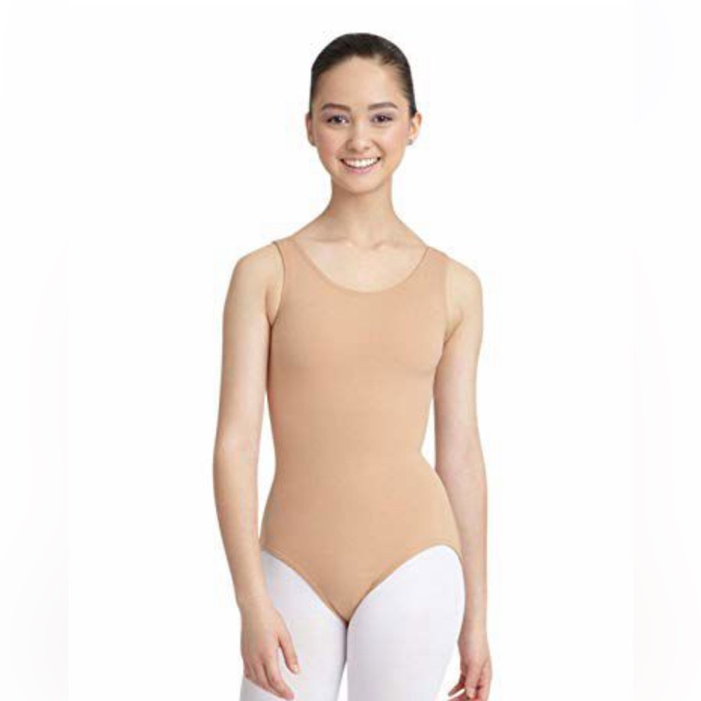 Capezio Women's Tank Leotard, Light Suntan X-Small
